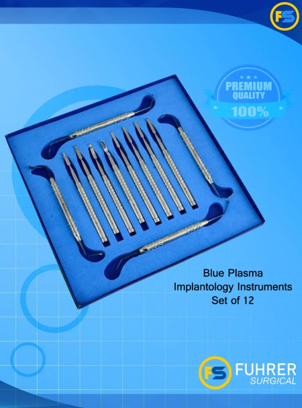 Blue Plasma imptantology instruments