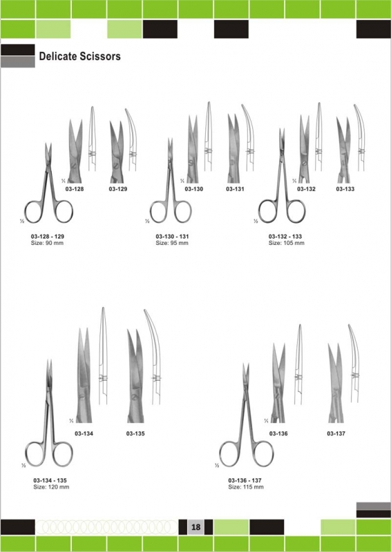 delicate scissors