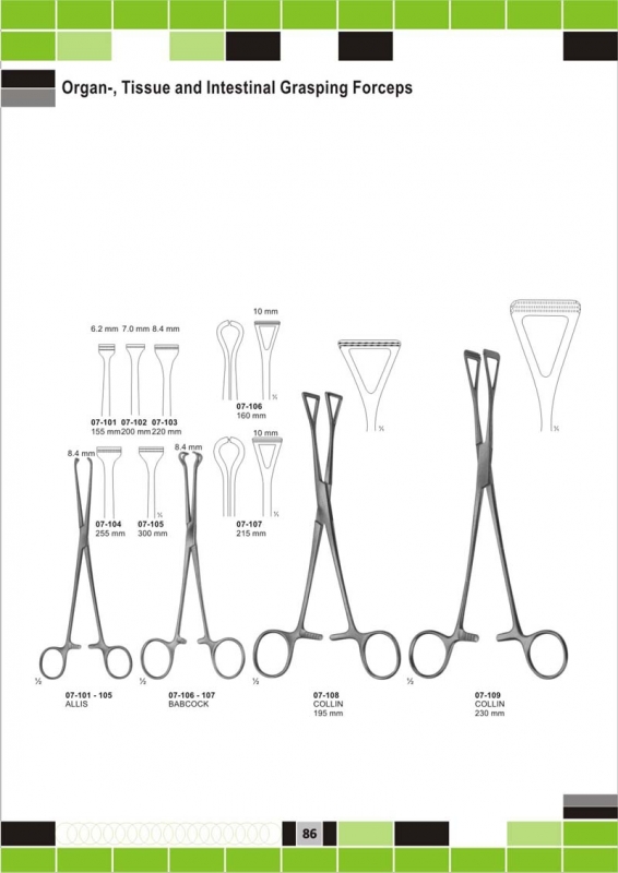 Tissue and Intestinal Forceps