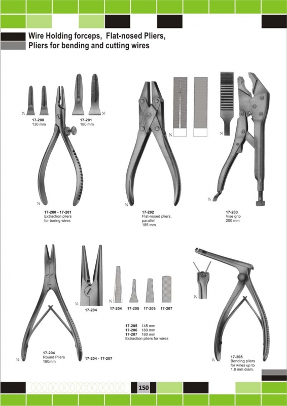 Wire Holding Forceps